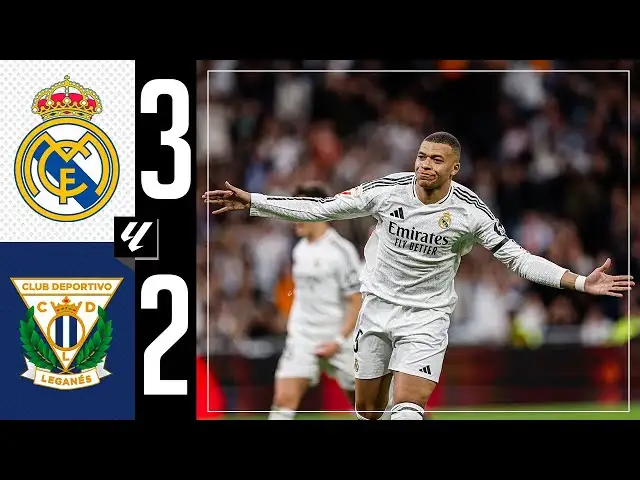 HIGHLIGHTS | Real Madrid 3-2 Leganés | LaLiga 2024/25