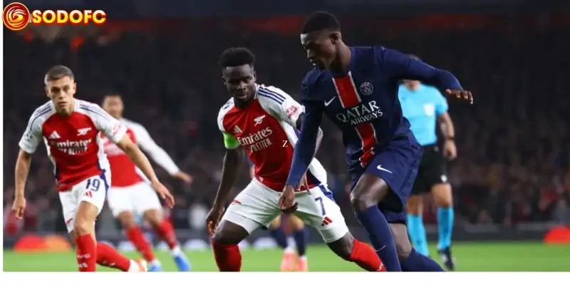 Bối cảnh trận đấu Arsenal Vs Psg