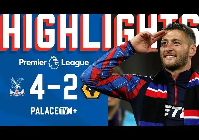 NKETIAH'S BRACE & WARD GOODBYE 👋 | Premier League Highlights: Crystal Palace 4-2 Wolves