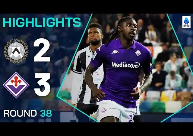 UDINESE-FIORENTINA 2-3 | HIGHLIGHTS | La Viola Clinch European Qualification | Serie A 2024/25