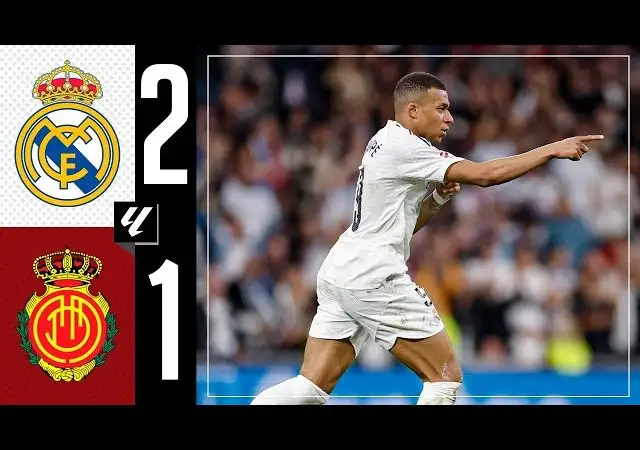 HIGHLIGHTS | Real Madrid 2-1 RCD Mallorca | LaLiga 2024/25