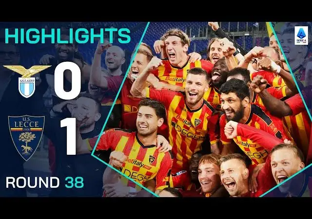 LAZIO-LECCE 0-1 | HIGHLIGHTS | Lecce Secure Safety with Surprise Win! | Serie A 2024/25