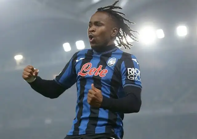 Ademola Lookman scores for Atalanta BC on November 6, 2024