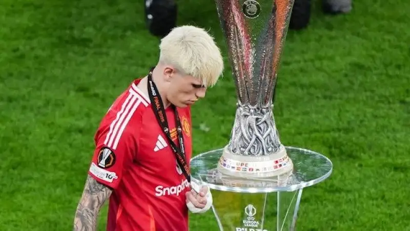 Alejandro Garnacho của Manchester United ngày 22 tháng 5 năm 2025 Alejandro Garnacho của Manchester United ngày 22 tháng 5 năm 2025