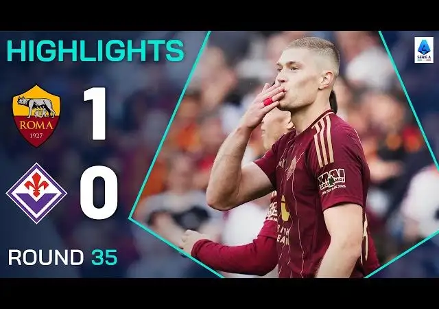 ROMA-FIORENTINA 1-0 | HIGHLIGHTS | Dovbyk Fires Roma Into the Top Four! | Serie A 2024/25