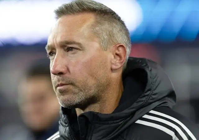 Huấn luyện viên trưởng của New England Revolution Caleb Porter chụp ảnh vào ngày 29 tháng 2 năm 2024