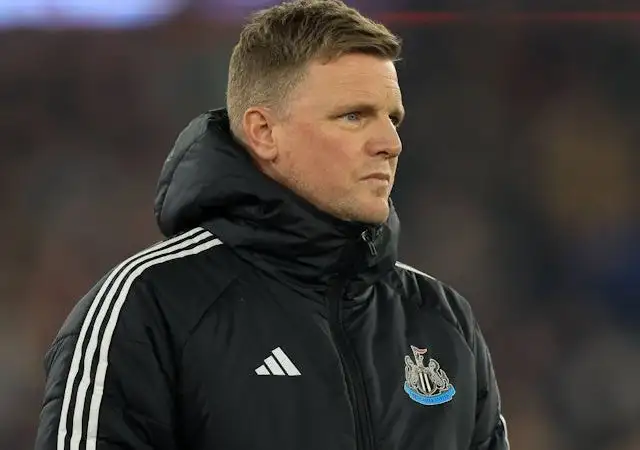 Huấn luyện viên Eddie Howe của Newcastle United vào ngày 10 tháng 3 năm 2025
