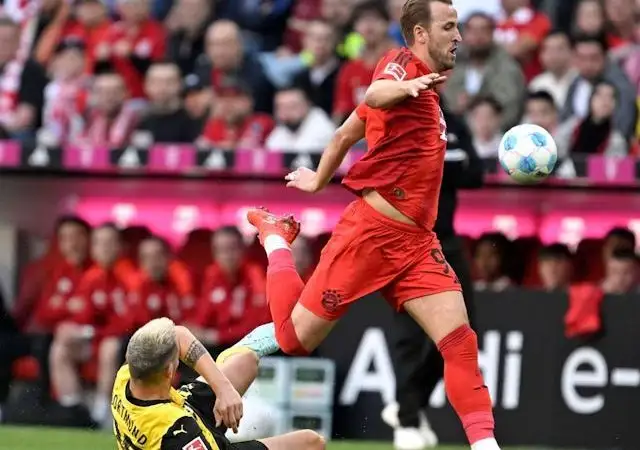 Harry Kane của Bayern Munich trong đội hình của anh ấy