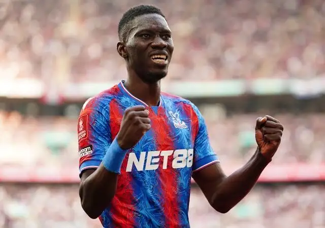 Ismaila Sarr của Crystal Palace, ảnh chụp ngày 26 tháng 4 năm 2025