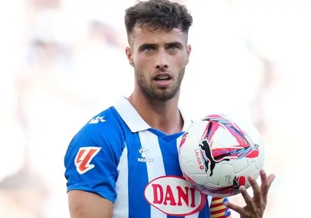 Tiền đạo Espanyol Javi Puado vào ngày 14 tháng 9 năm 2024