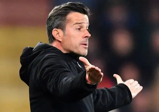 Huấn luyện viên Fulham Marco Silva vào ngày 14 tháng 4 năm 2025