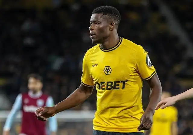Tiền vệ Marshall Munetsi của Wolverhampton Wanderers vào tháng 4 năm 2025.