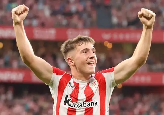 Trung vệ Athletic Bilbao Mikel Jauregizar vào ngày 28 tháng 8 năm 2024