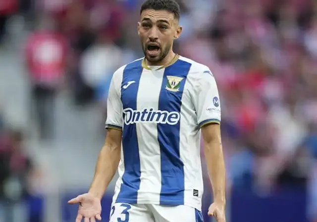 Tiền đạo Munir El Haddadi của Leganes ngày 20/10