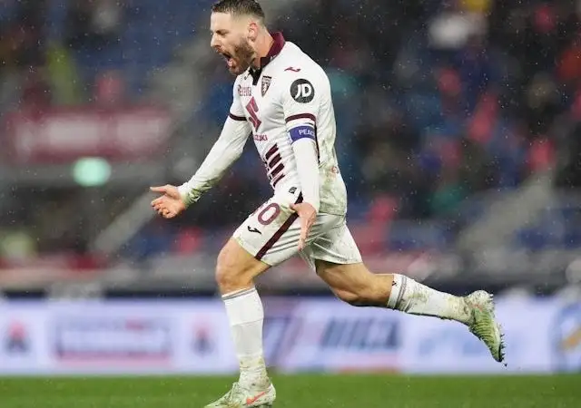 Nikola Vlasic của Torino vào ngày 14 tháng 2 năm 2025
