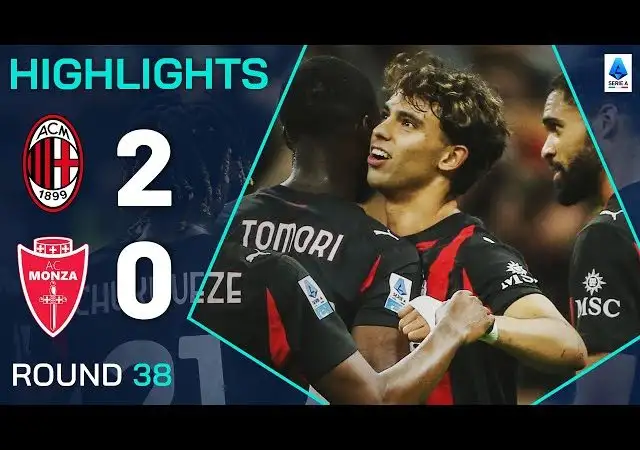 MILAN-MONZA 2-0 | HIGHLIGHTS | João Félix Free-Kick Sees Milan Finish Strong | Serie A 2024/25