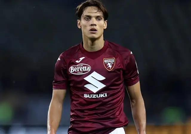 Samuele Ricci của Turin vào ngày 24 tháng 9 năm 2024
