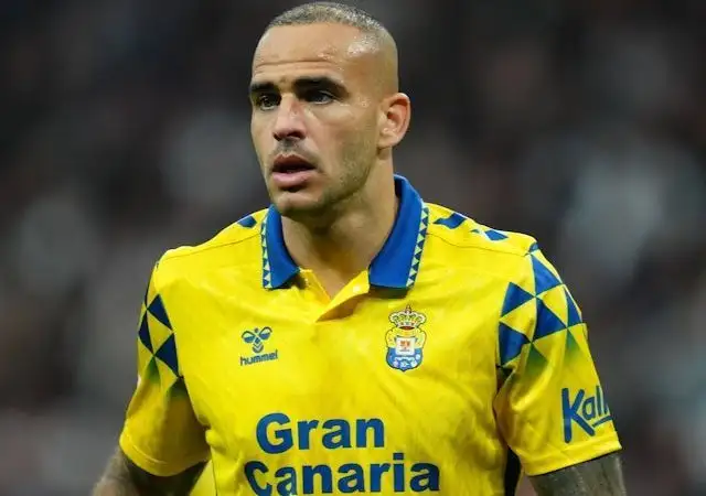 Tiền đạo của Las Palmas Sandro Ramirez vào ngày 19 tháng 1 năm 2025