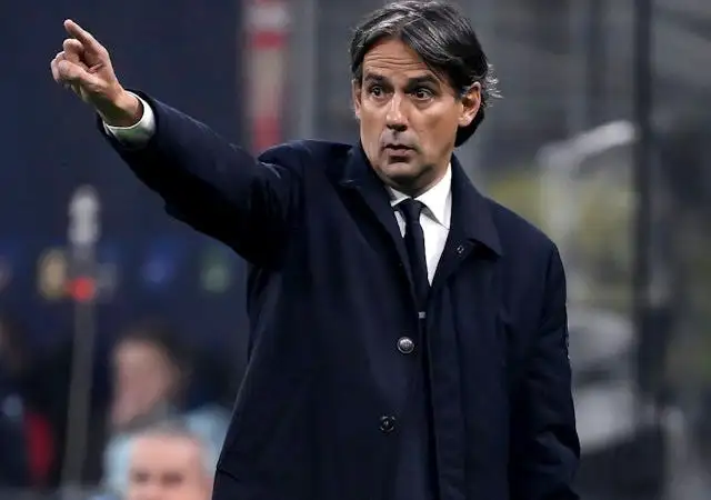 Huấn luyện viên Inter Milan Simone Inzaghi, tháng 11 năm 2024