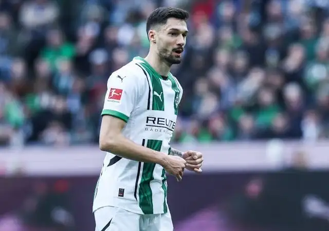 Tim Kleindienst thi đấu cho Borussia Monchengladbach vào ngày 22 tháng 2 năm 2025