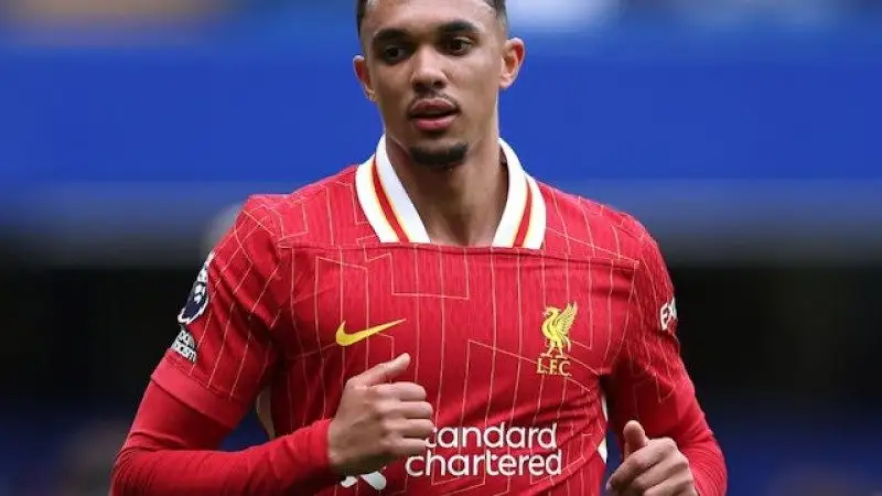 Liverpool's Trent Alexander-Arnold on May 4, 2025 Liverpool's Trent Alexander-Arnold on May 4, 2025
