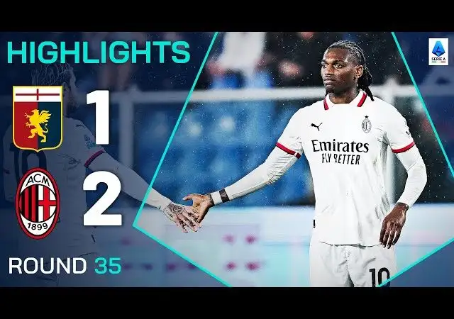GENOA-MILAN 1-2 | HIGHLIGHTS | Leao Sparks the Rossoneri Comeback | Serie A 2024/25