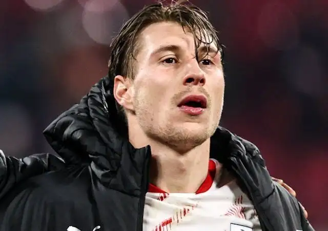 Willi Orban của RB Leipzig sau khi đội của anh ấy