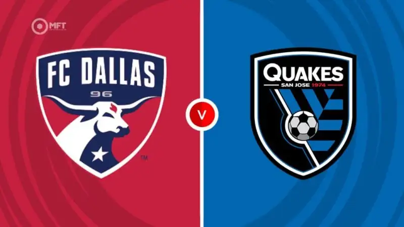Nhận định soi kèo FC Dallas vs San Jose Earthquakes 26/06 lúc 07h30