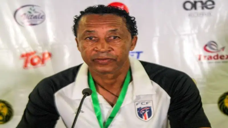 Bubista of Cape Verde during the 2026 FIFA World Cup against Cameroon HLV Bubista của Cape Verde trong trận đấu với Cameroon tại vòng loại World Cup 2026