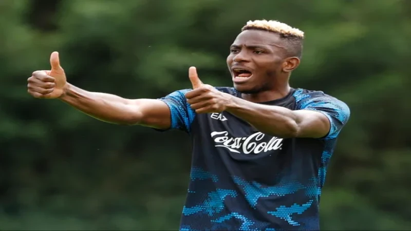 Victor Osimhen của Napoli tháng 7/2024 Victor Osimhen của Napoli tháng 7/2024