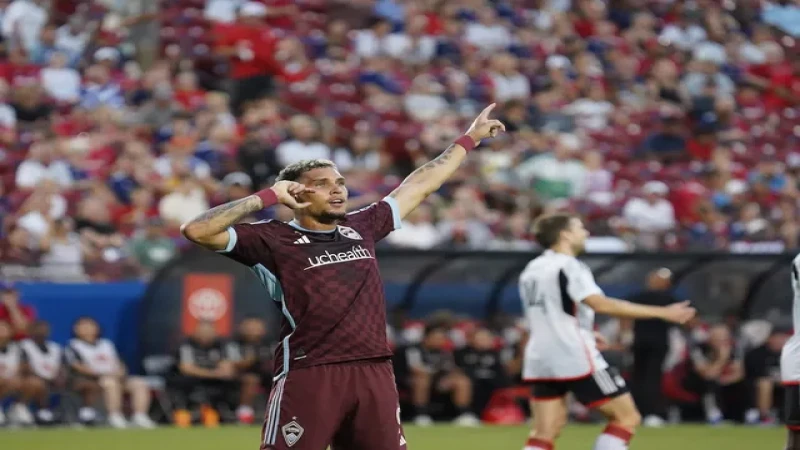 Nhận định soi kèo Colorado Rapids vs Orlando City 15/06 lúc 08h30 - Tiền đạo Rafael Navarro của Colorado Rapids