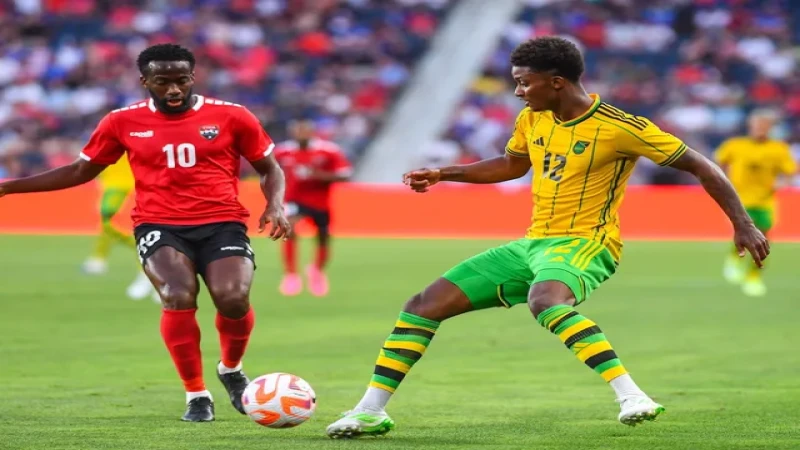Kevin Molino của Trinidad và Tobago trong trận đấu ngày 28 tháng 6 năm 2023