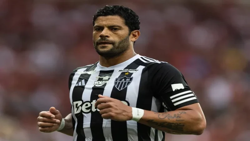 Đội trưởng Atletico Mineiro, Hulk, được chụp ảnh vào ngày 3 tháng 11 năm 2024