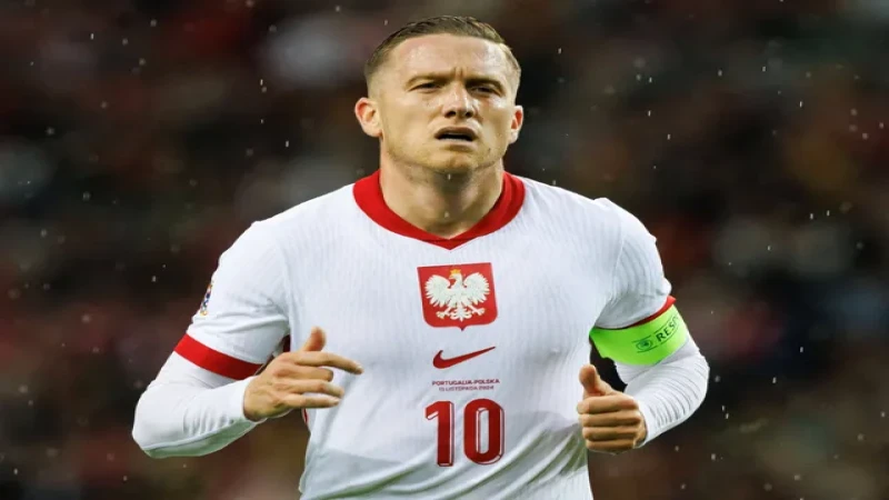 Piotr Zielinski của Ba Lan ngày 15 tháng 11 năm 2024