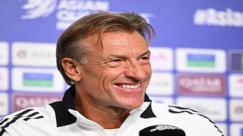 Huấn luyện viên Herve Renard của Ả Rập Xê Út chụp ảnh ngày 13 tháng 11 năm 2024