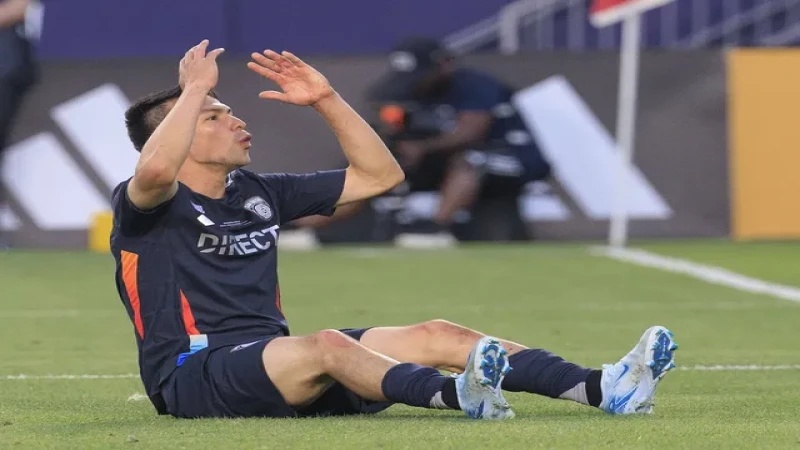 Chucky Lozano của San Diego được chụp ảnh vào ngày 23 tháng 2 năm 2025