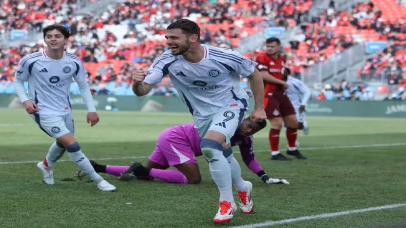 Hugo Cuypers của Chicago Fire được chụp ảnh vào ngày 16 tháng 3 năm 2025