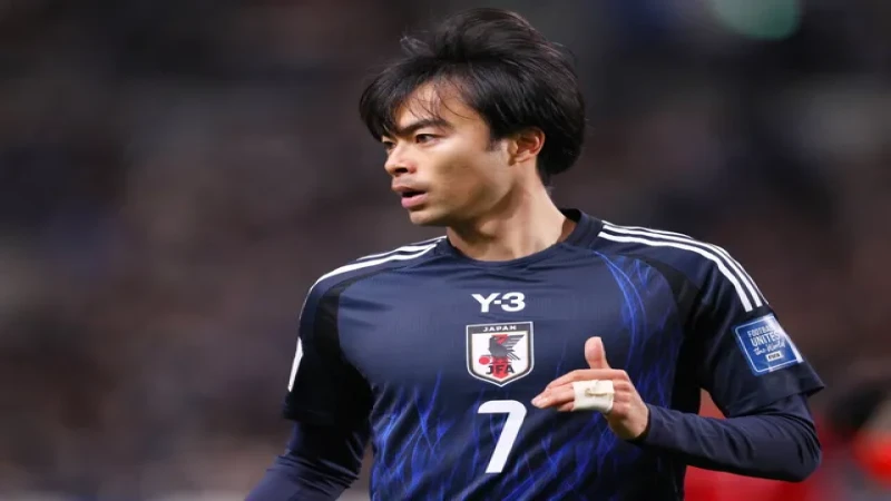 Kaoru Mitoma của Nhật Bản ngày 20/03/2025