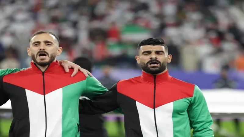 Hình ảnh Rami Hamadeh và Musab Al-Battat của Palestine ngày 18/01/2024