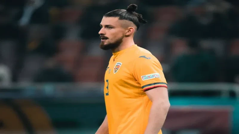 Hậu vệ Radu Dragusin của Romania ngày 15 tháng 11 năm 2024