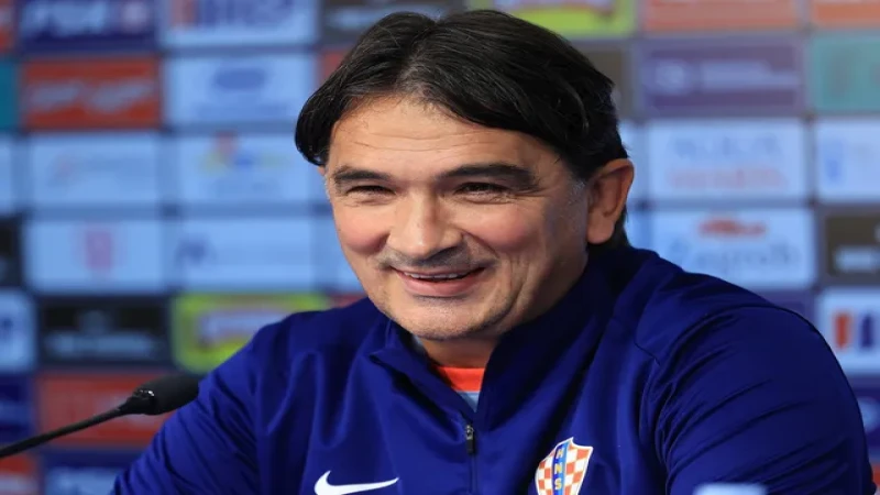 HLV Croatia Zlatko Dalic được chụp ảnh vào ngày 11 tháng 10 năm 2024