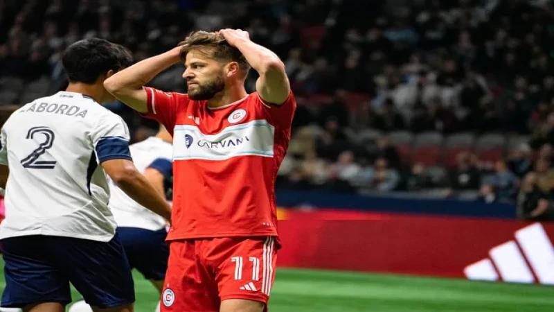 Nhận định soi kèo Chicago Fire vs Nashville 15/06 lúc 07h30 - Philip Zinckernagel của Chicago Fire