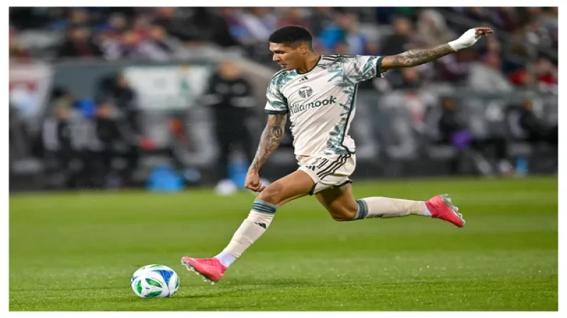 Antony trong trận đấu cho Portland Timbers ngày 22 tháng 3 năm 2025