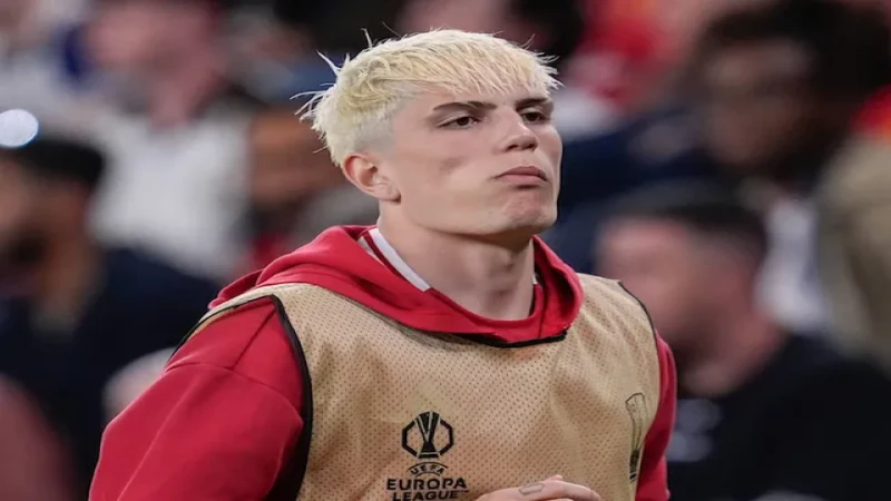 Alejandro Garnacho của Manchester United trong trận đấu ngày 21 tháng 5 năm 2025 Alejandro Garnacho của Manchester United trong trận đấu ngày 21 tháng 5 năm 2025