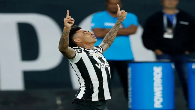Igor Jesus của Botafogo trong trận đấu ngày 14 tháng 5 năm 2025