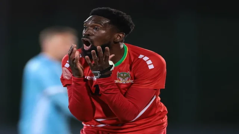 Raheem Somersall của Saint Kitts và Nevis trong trận đấu ngày 20/03/2024