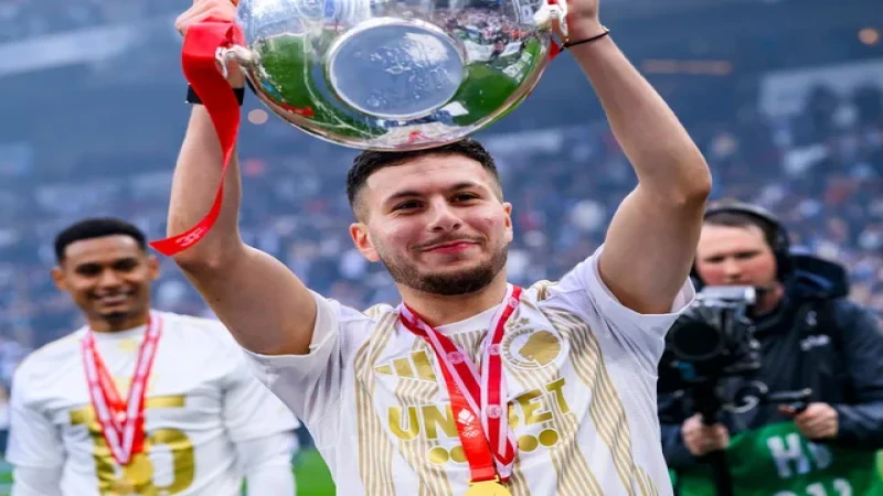 Roony Bardghji trong màu áo Copenhagen