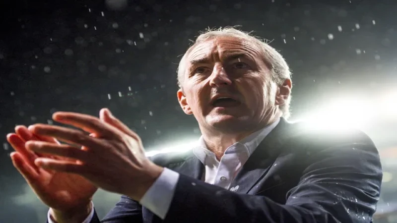 Huấn luyện viên John Caulfield của Galway United được chụp trong một vai trò trước đây vào ngày 16 tháng 8 năm 2018