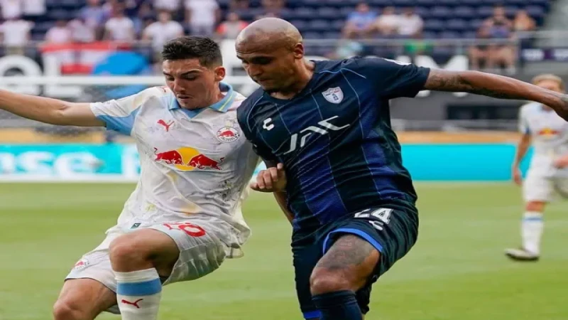 Luis Rodriguez của Pachuca được chụp ảnh vào tháng 6 năm 2025