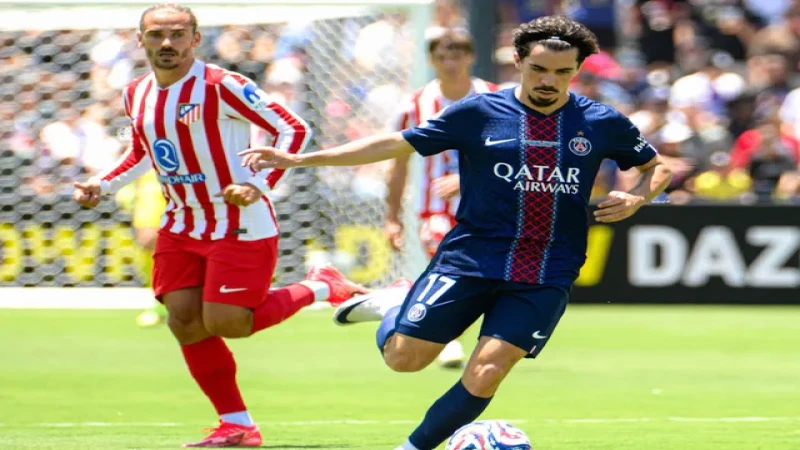 Vitinha của Paris Saint-Germain trong trận đấu ngày 15 tháng 6 năm 2025